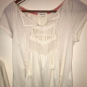 Taylor & Sage lace shirt